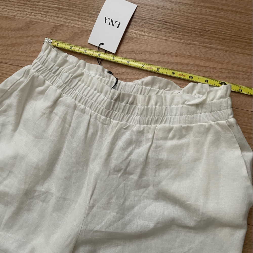 LNA off white Linen Pants - Picture 3 of 5